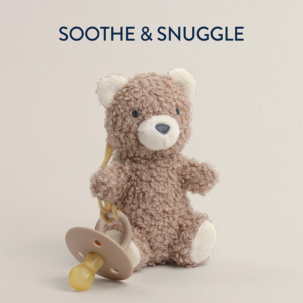 Teddy Bear Plush Pacifier – Pen Nash - Main Image