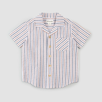 Striped Seersucker Shirt