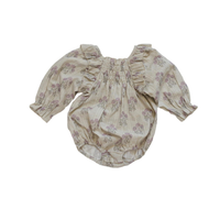 Fox Glove Smocked Romper