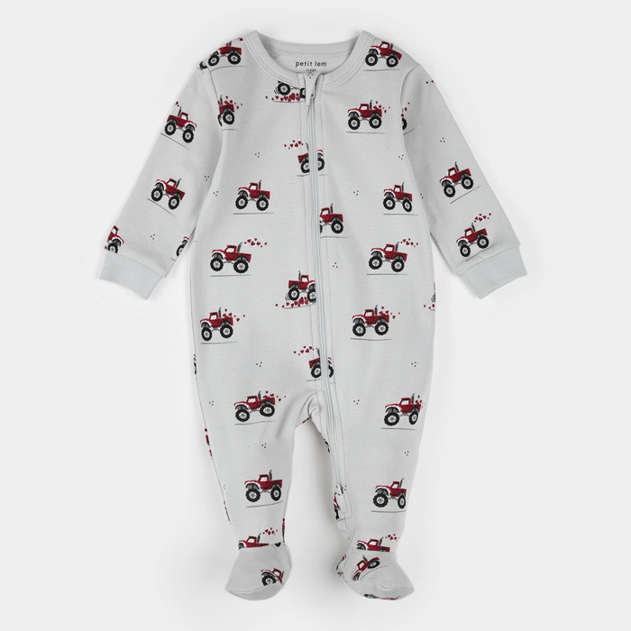 Monster Truck Love Pajama Sleeper