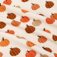 Big Pumpkins Small Ribbed Pajama Set