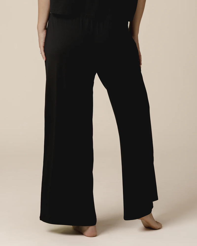 Black Aria Bamboo Lounge Pant