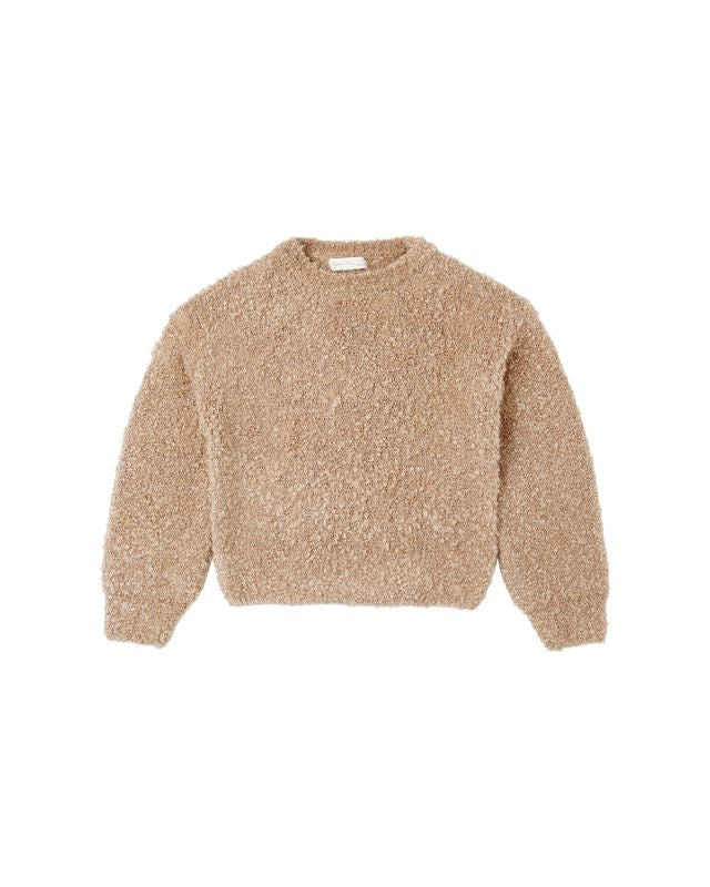 Toffee Boucle Aspen Sweater