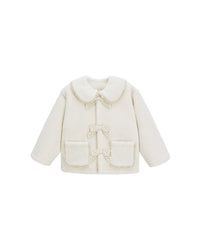 Shearling Collared Coat