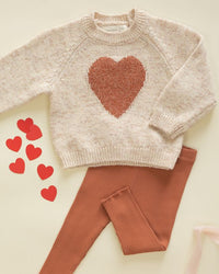Red Heart Knit Sweater