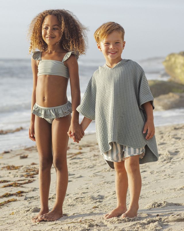 Sea Green Beach Poncho