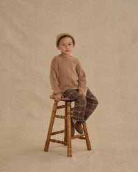 Toffee Boucle Aspen Sweater