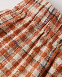 Poppy Gingham Tiered Midi Skirt