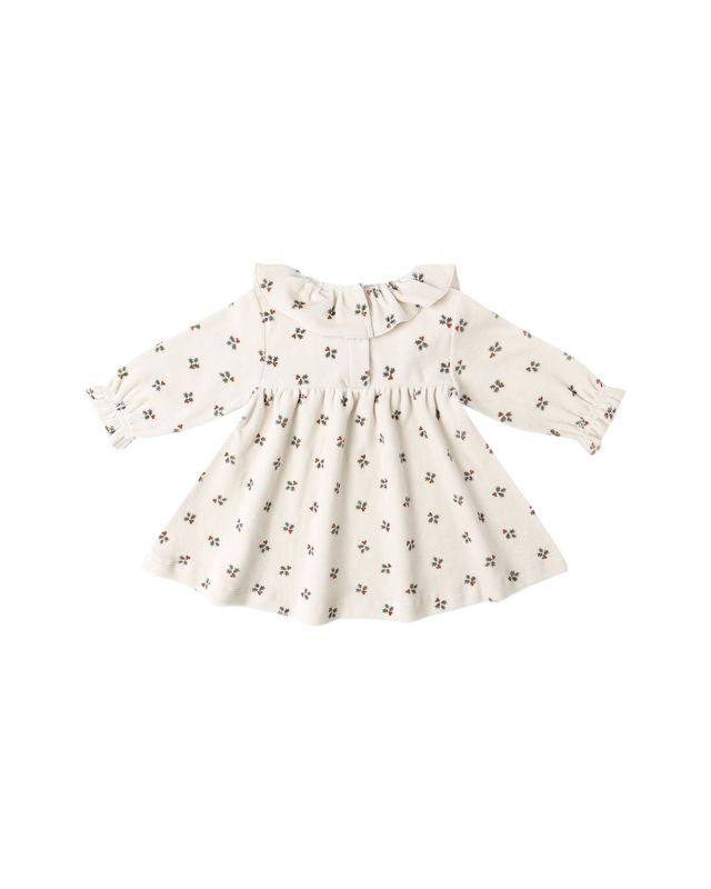 Holly Berry Velour Dress