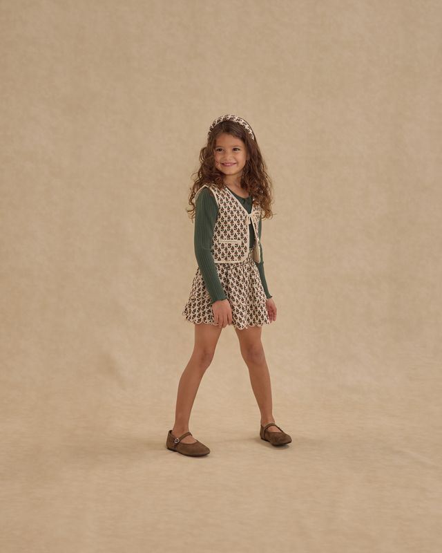 Harvest Floral Mini Skirt