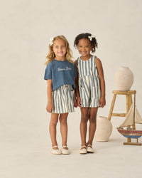 Navy Stripe Dani Romper