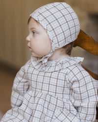 Blue Plaid Simone Dress