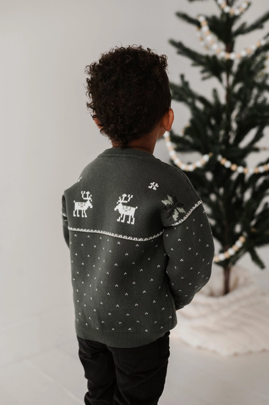 Moose Holiday Sweater