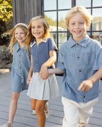 Washed Blue Adria Dress