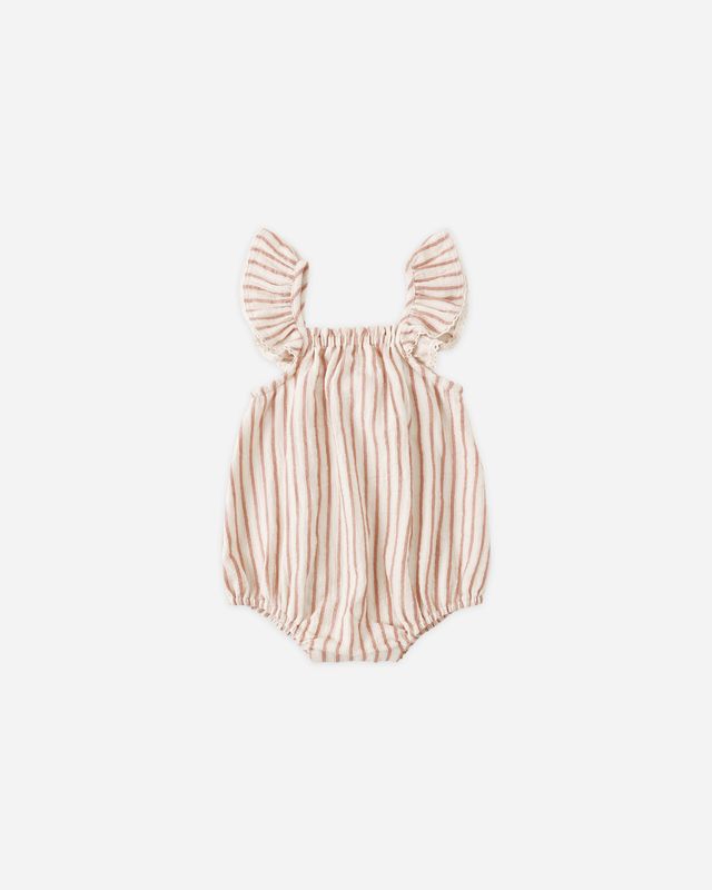 Vintage Stripe Bonnie Romper