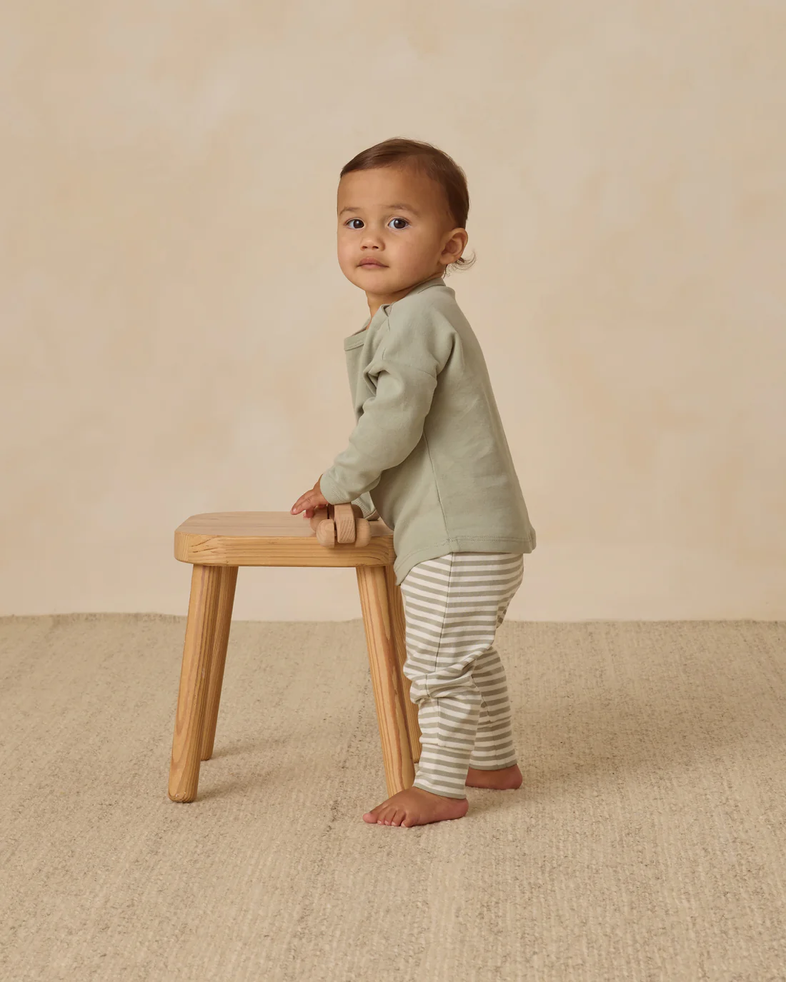 Fern Stripe Drawstring Pant