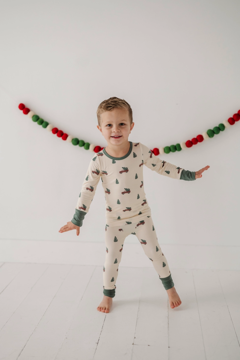 Christmas Truck Pajama Set