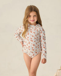 Americana Floral Maryn Rashguard Set