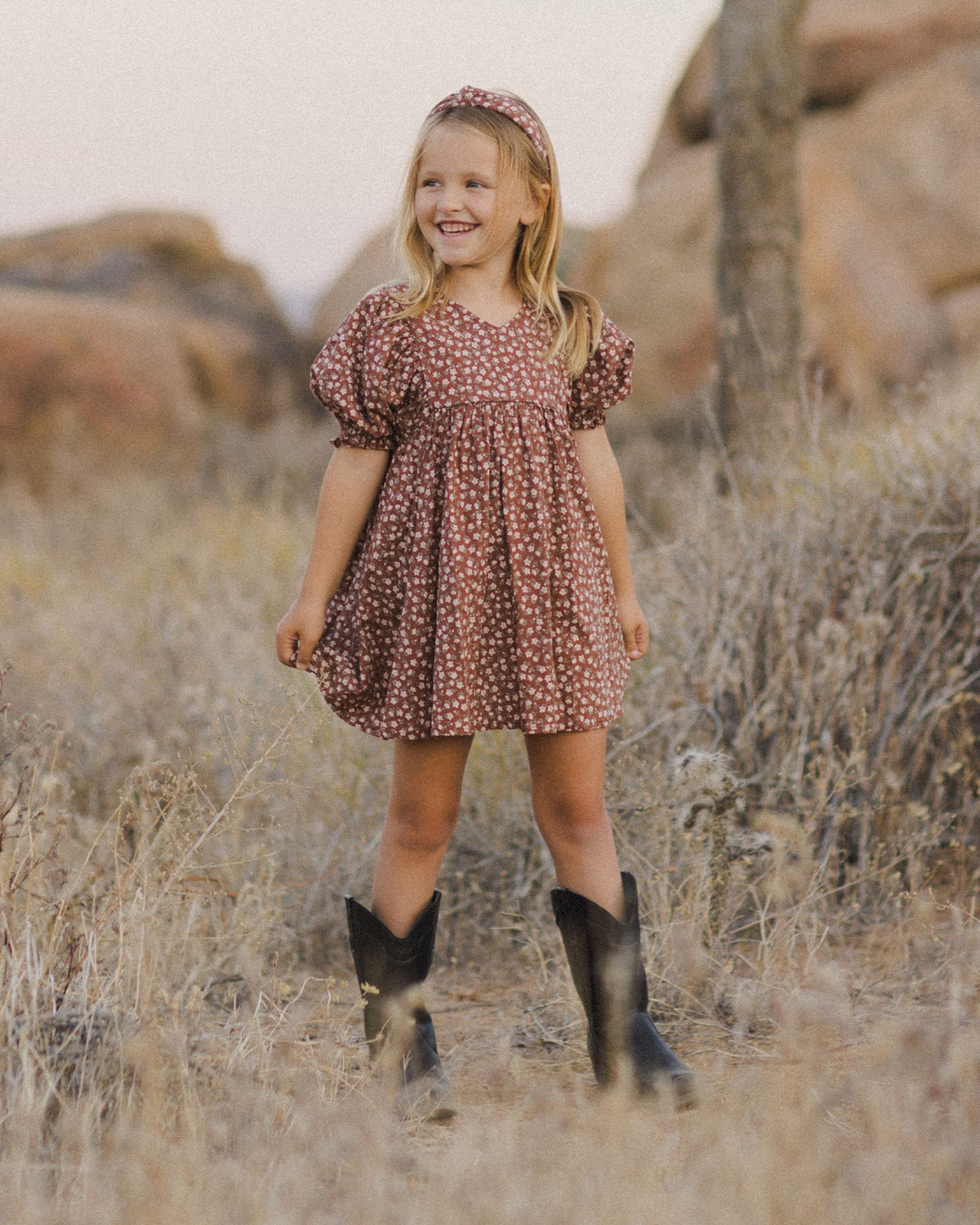 Rosette Knotted Headband