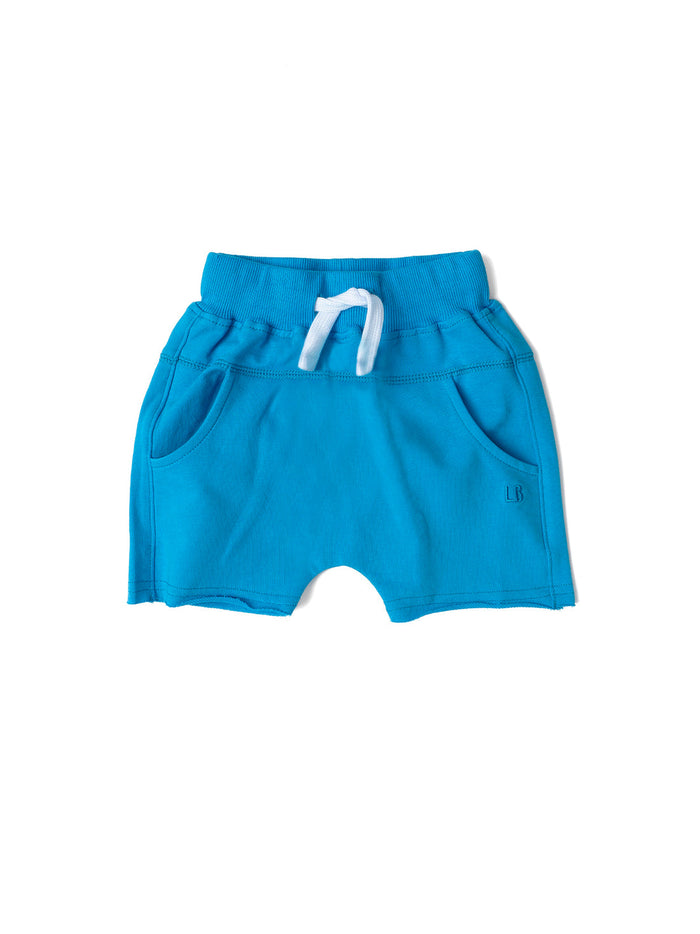 Electric Blue Harem Shorts