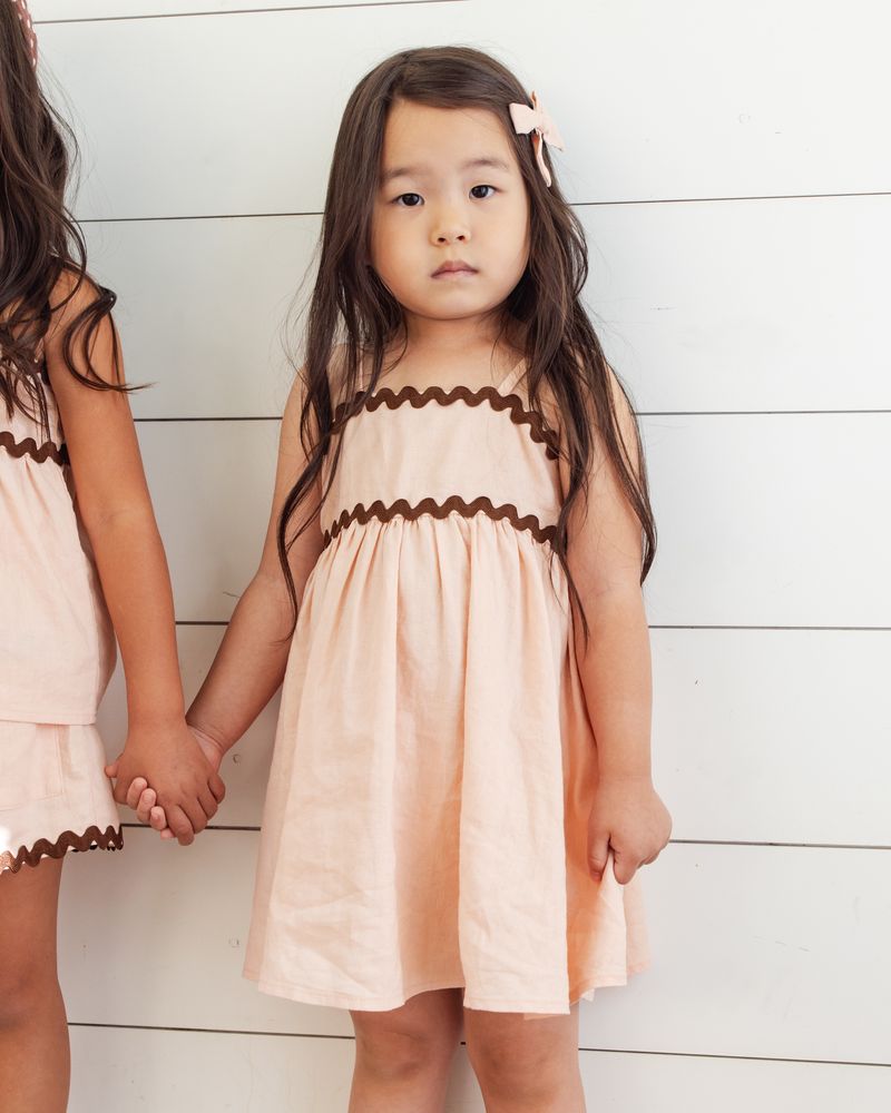 Blush Ric Rac Dress