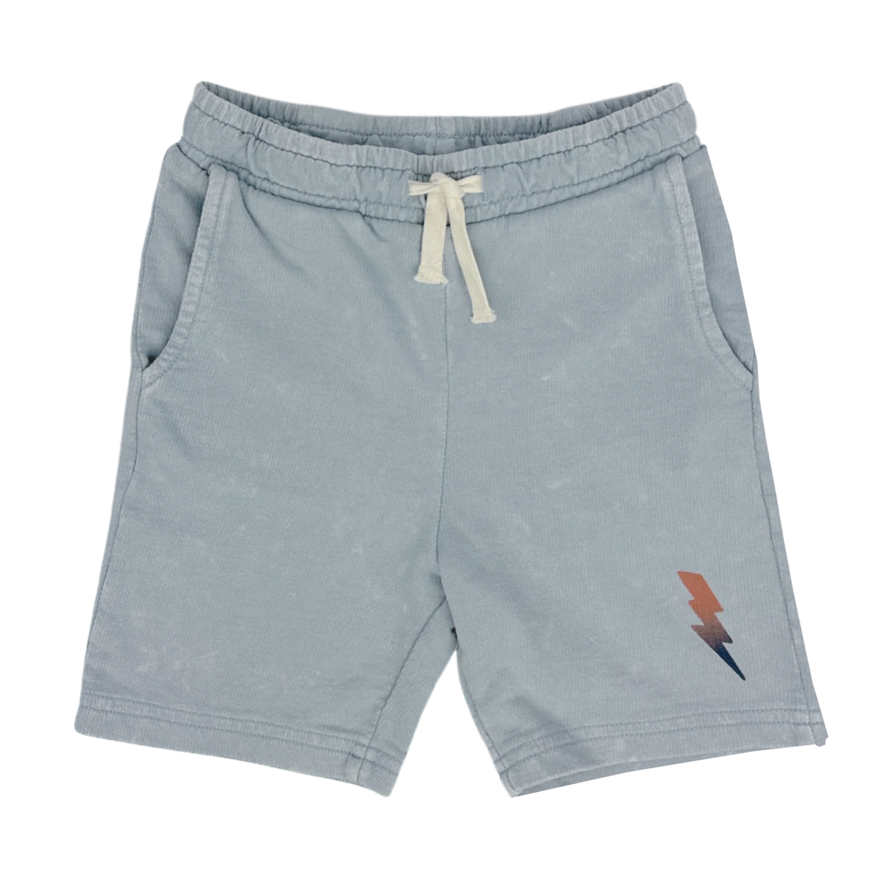 Stone Blue Bolt Shorts