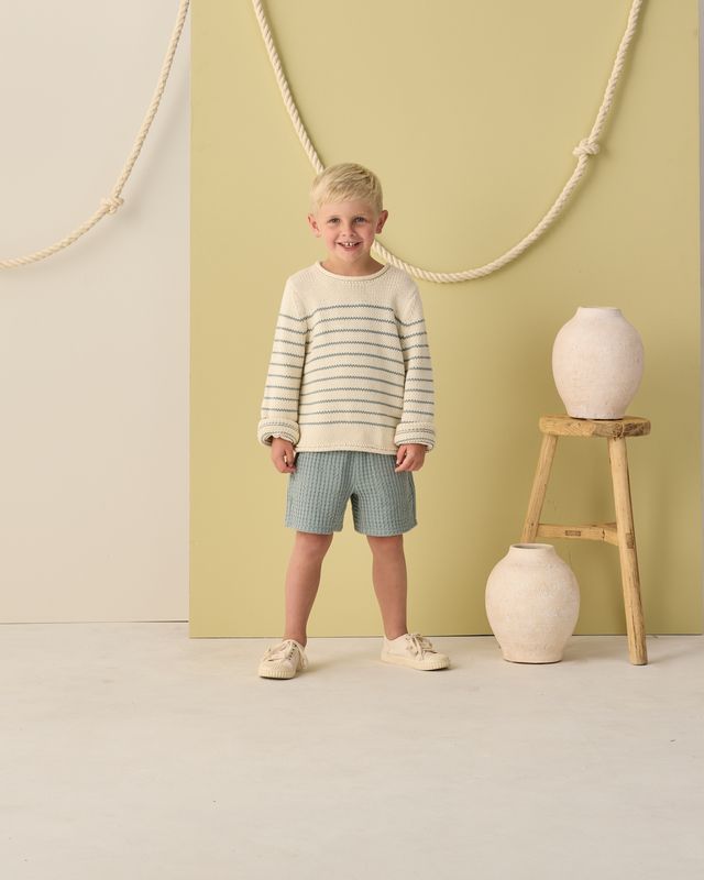 Sea Green Relaxed Short