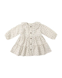 Bluebell Ruffle Collar Button Dress