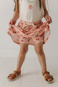 Cherries Bamboo Skort