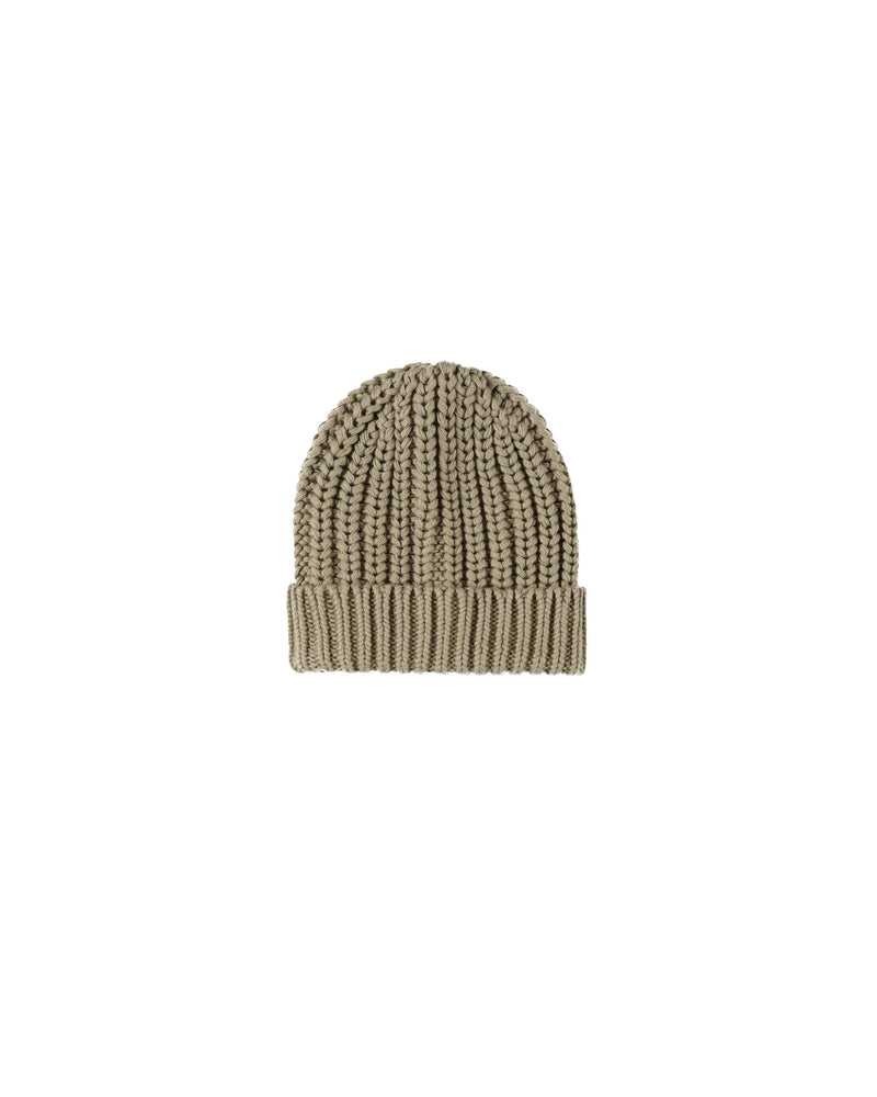 Olive Knit Beanie