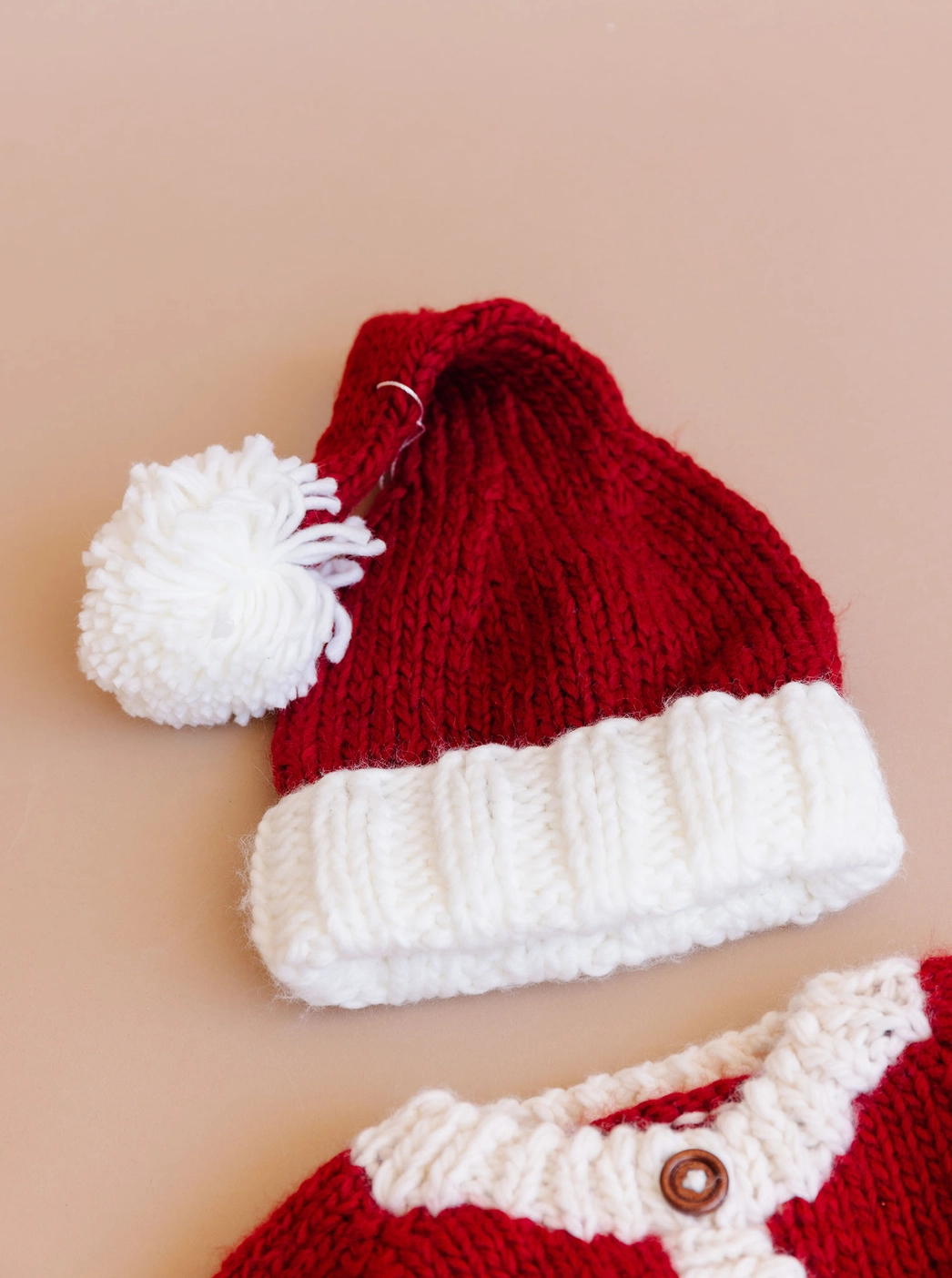 Knitted Santa Hat