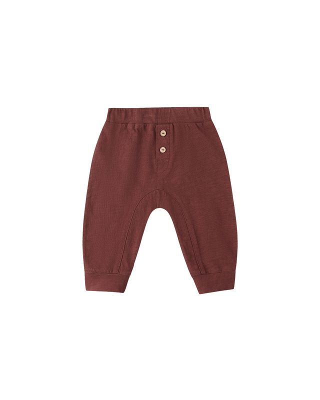 Burgundy Baby Cru Pant