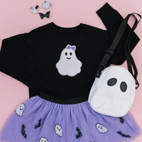 Girly Ghost Patch Pullover