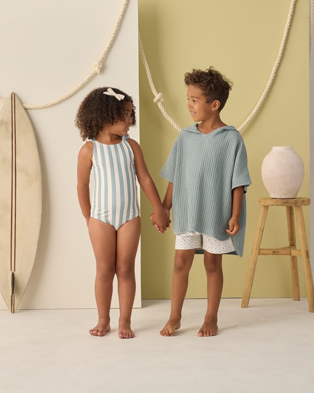 Sea Green Beach Poncho