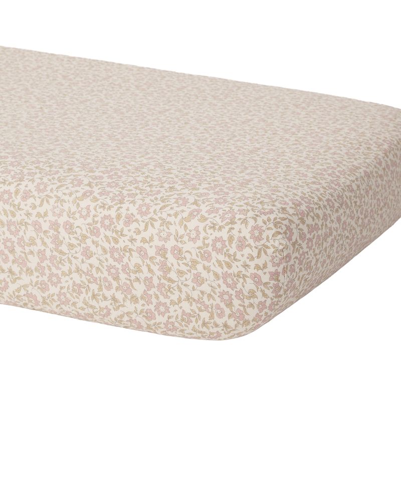 Dahlia Woven Crib Sheet