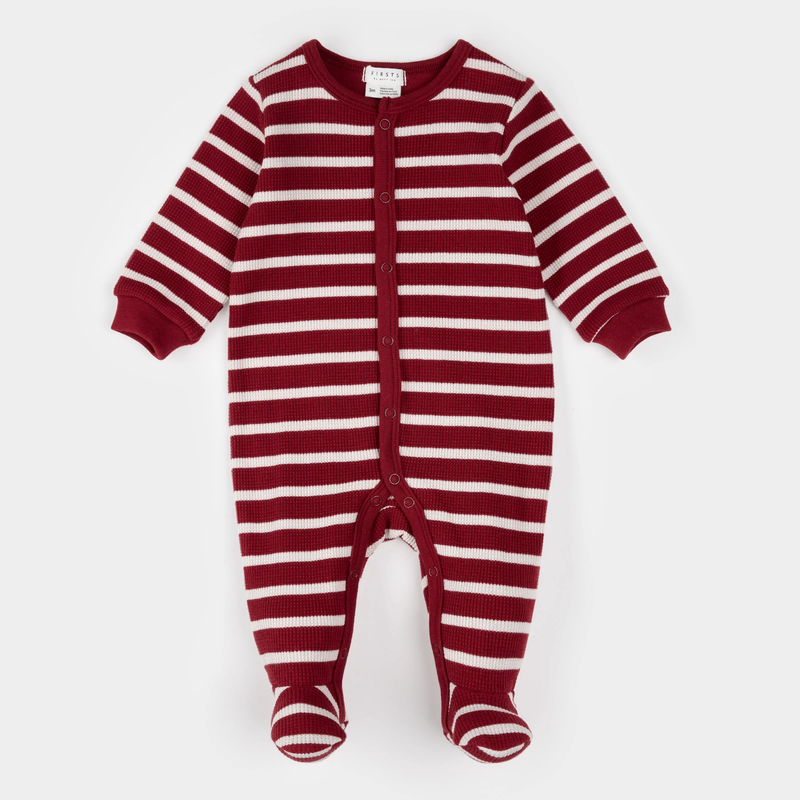 Scarlet Striped Thermal Sleeper