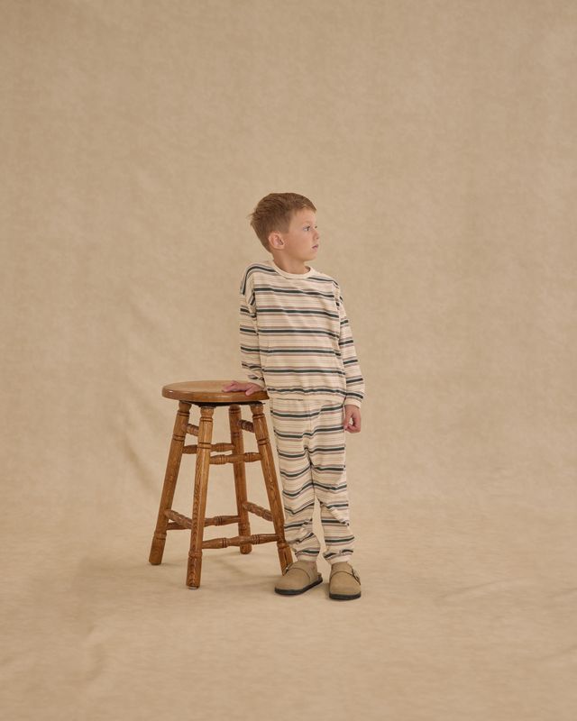 Retro Stripe Relaxed Set
