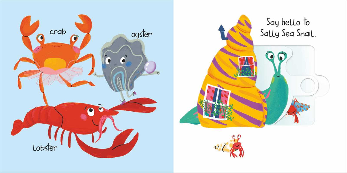 Slide and Peek: In the Ocean Book