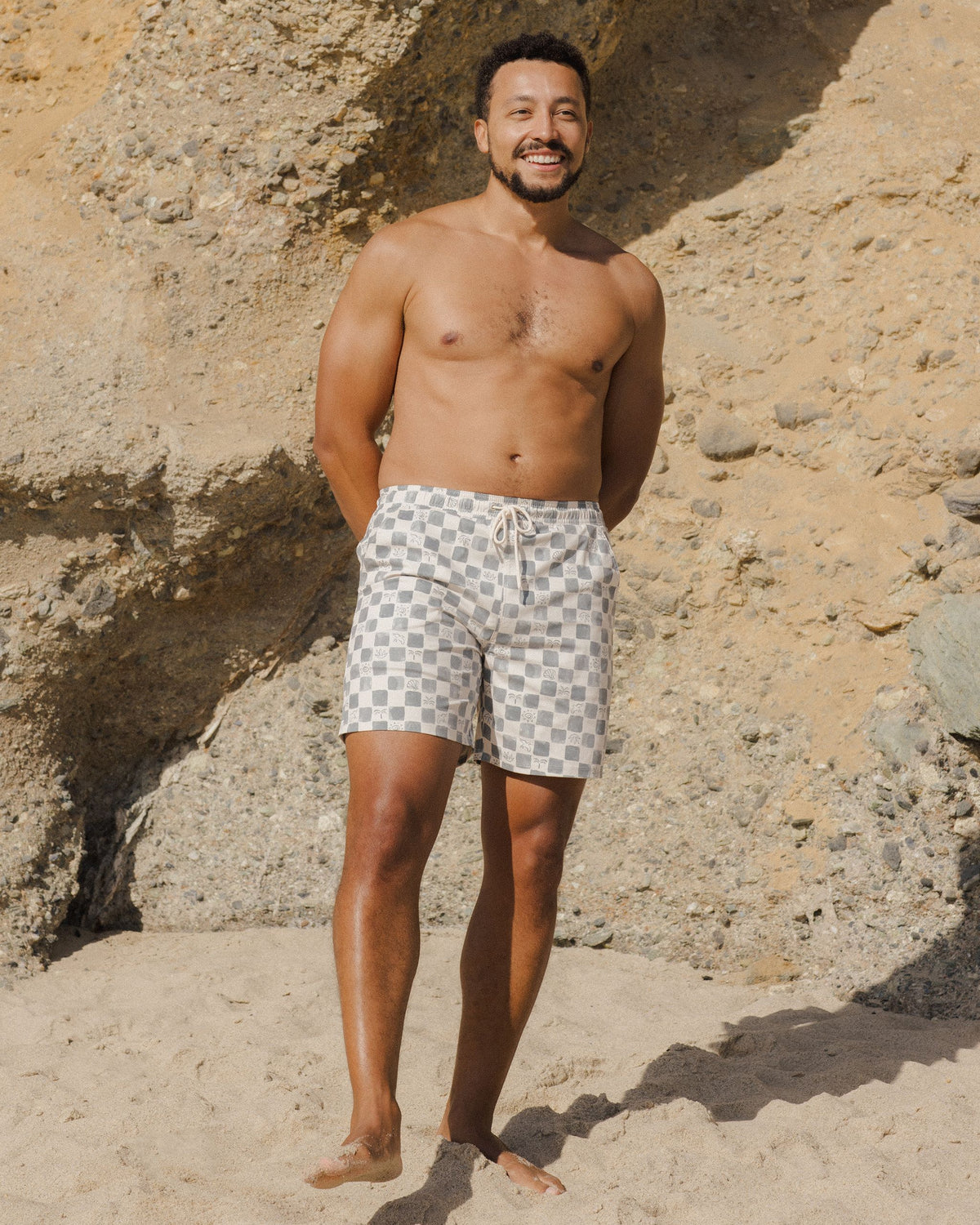 Men's Coastal Check Boardshort