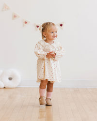 Heart Ditsy Callie Dress