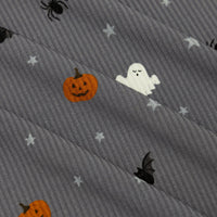 Halloween Boo Crew Small Ribbed Pajama Set
