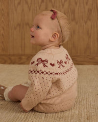Bows Fair Isle Sweater