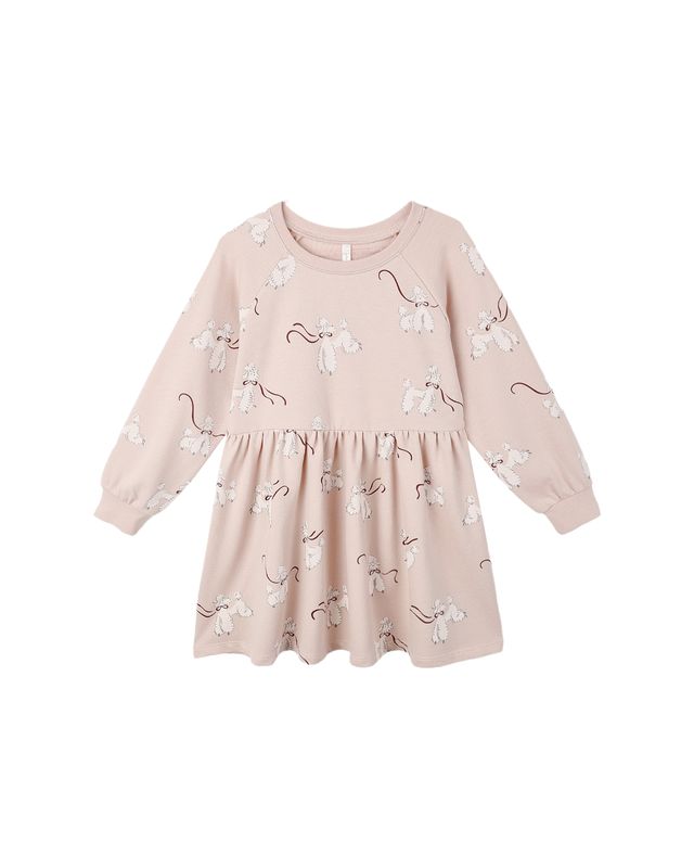 Poodles Raglan Dress