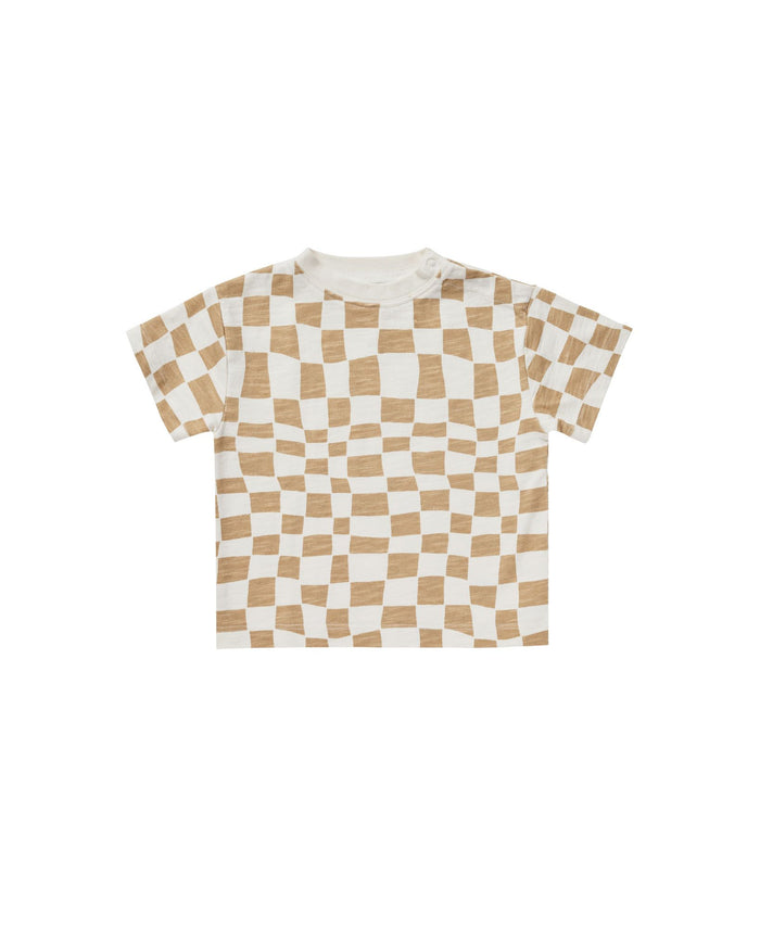 Sand Check Relaxed Tee
