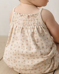 Strawberries Smocked Tank + Bloomer Set