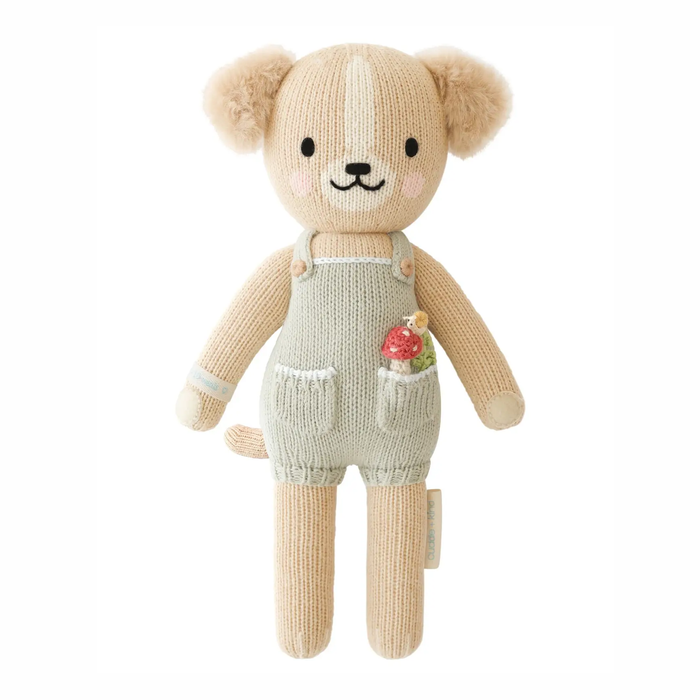 Theo the Golden Knitted Doll