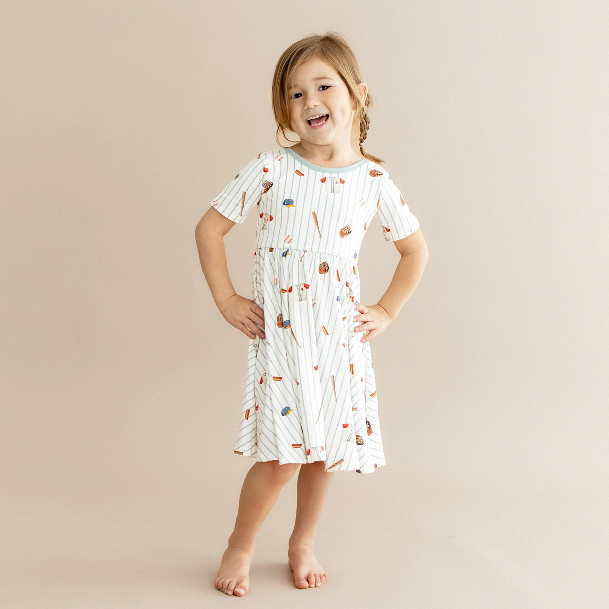 Home Run Twirl Dress