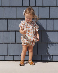 Americana Floral Butterfly Top + Bloomer Set