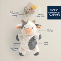 Cow Plush Pacifier