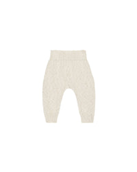 Speckled Natural Knit Pant